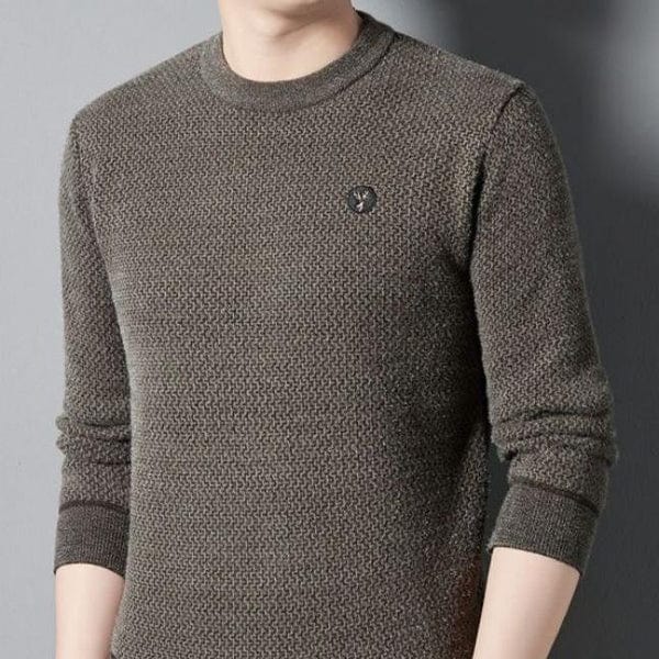 Paul | Strickpullover mit Fleecefutter